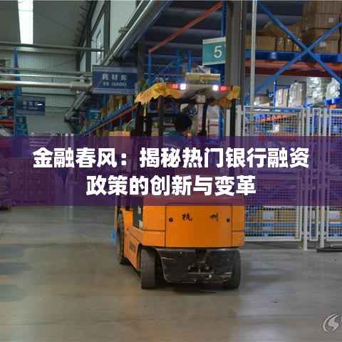 金融春风:揭秘热门银行融资政策的创新与变革