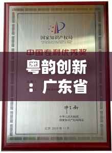粤韵创新:广东省专利优秀奖的璀璨星光