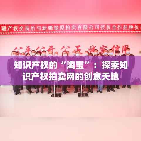 知识产权的“淘宝”:探索知识产权拍卖网的创意天地