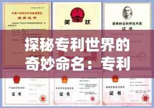 探秘专利世界的奇妙命名:专利名称大揭秘