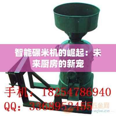 智能碾米机的崛起:未来厨房的新宠