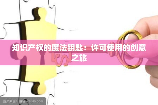 知识产权的魔法钥匙:许可使用的创意之旅