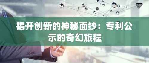 揭开创新的神秘面纱:专利公示的奇幻旅程