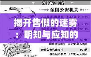 揭开售假的迷雾:明知与应知的界限探析