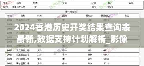 2024香港历史开奖结果查询表最新,数据支持计划解析_影像版10.422