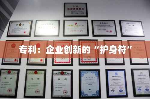 专利:企业创新的“护身符”