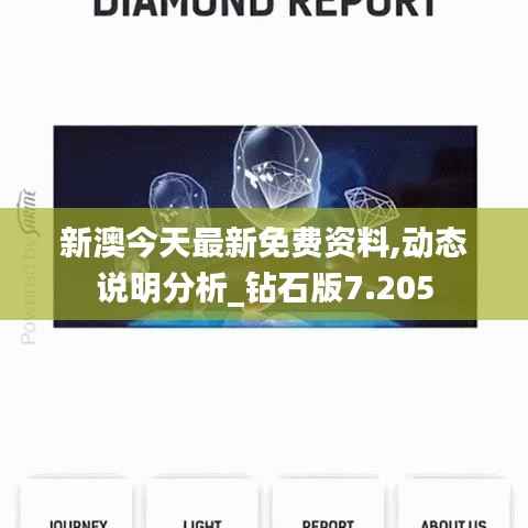 新澳今天最新免费资料,动态说明分析_钻石版7.205