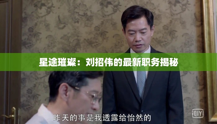 星途璀璨:刘招伟的最新职务揭秘