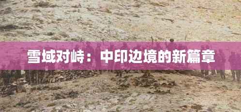 雪域对峙:中印边境的新篇章