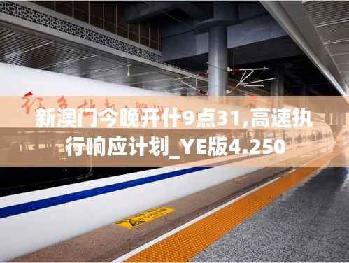 新澳门今晚开什9点31,高速执行响应计划_YE版4.250