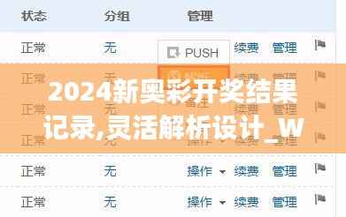 2024新奥彩开奖结果记录,灵活解析设计_W6.806