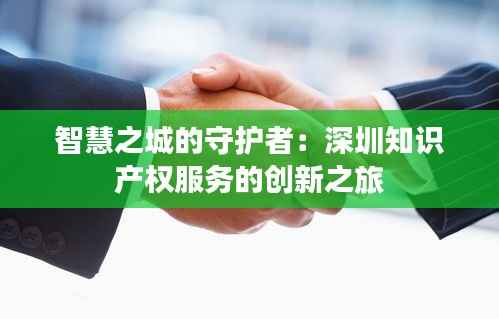 智慧之城的守护者:深圳知识产权服务的创新之旅