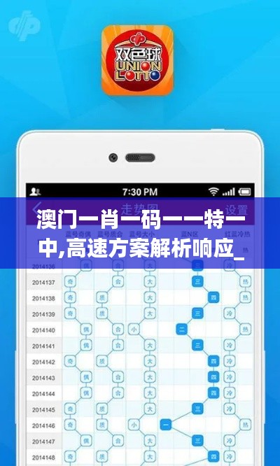 澳门一肖一码一一特一中,高速方案解析响应_薄荷版3.436