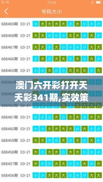 澳门六开彩打开天天彩341期,实效策略分析_XR6.540