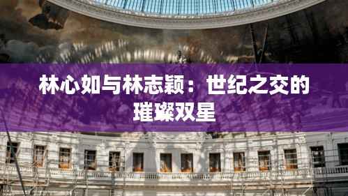 林心如与林志颖:世纪之交的璀璨双星