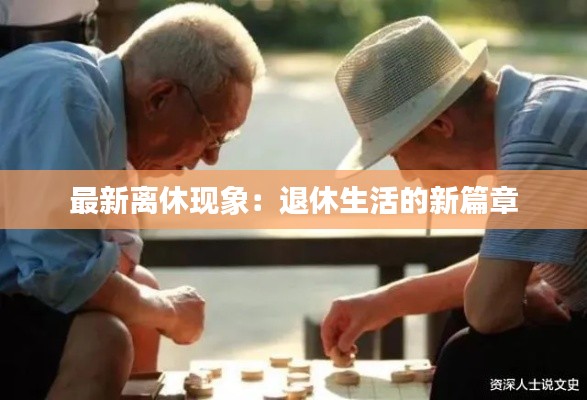 最新离休现象:退休生活的新篇章