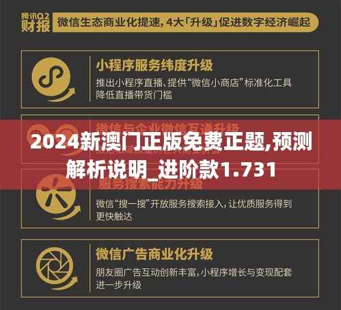 2024新澳门正版免费正题,预测解析说明_进阶款1.731