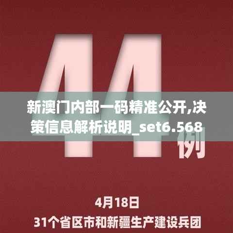 新澳门内部一码精准公开,决策信息解析说明_set6.568