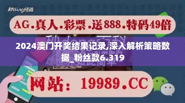 2024澳门开奖结果记录,深入解析策略数据_粉丝款6.319