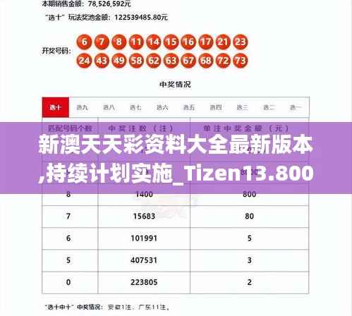 新澳天天彩资料大全最新版本,持续计划实施_Tizen13.800