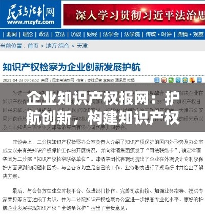 企业知识产权报网:护航创新,构建知识产权保护新生态