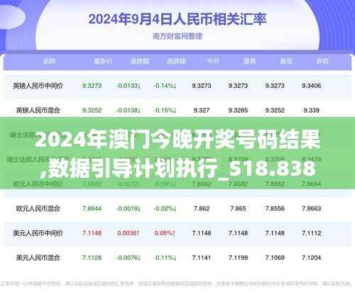 2024年澳门今晚开奖号码结果,数据引导计划执行_S18.838