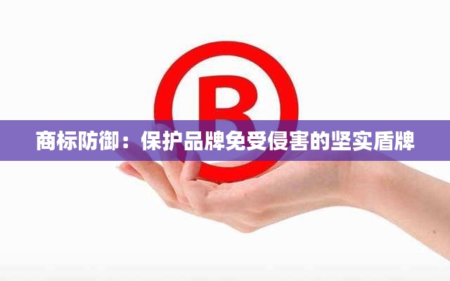 商标防御:保护品牌免受侵害的坚实盾牌