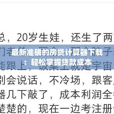 最新准确的房贷计算器下载:轻松掌握贷款成本