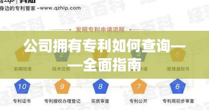 公司拥有专利如何查询——全面指南