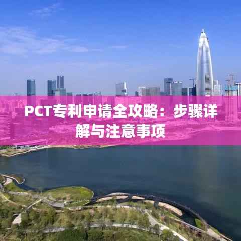 PCT专利申请全攻略:步骤详解与注意事项