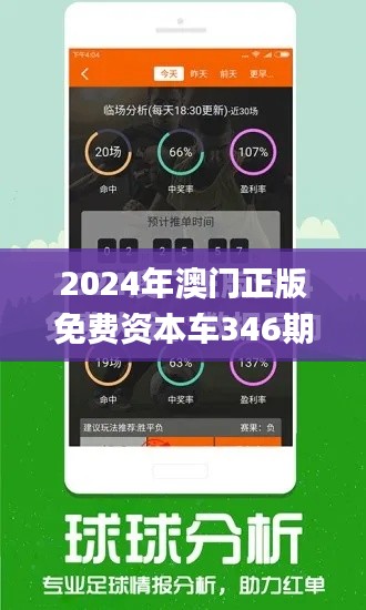 2024年澳门正版免费资本车346期,精细化定义探讨_android6.419