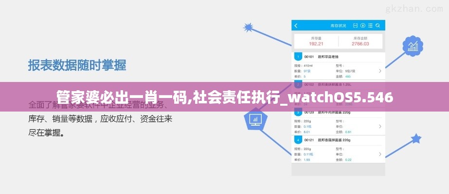 管家婆必出一肖一码,社会责任执行_watchOS5.546