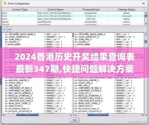 2024香港历史开奖结果查询表最新347期,快捷问题解决方案_tool9.493