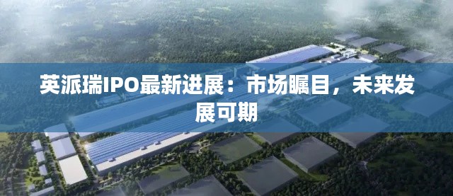 英派瑞IPO最新进展:市场瞩目,未来发展可期