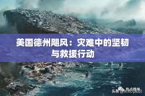 美国德州飓风:灾难中的坚韧与救援行动