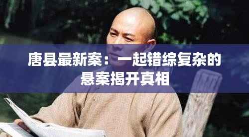 唐县最新案:一起错综复杂的悬案揭开真相