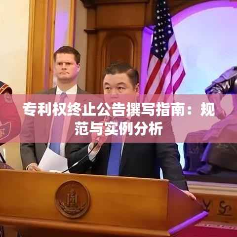 专利权终止公告撰写指南:规范与实例分析