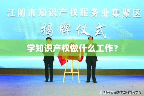 学知识产权做什么工作?