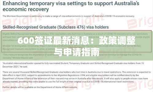 600签证最新消息:政策调整与申请指南