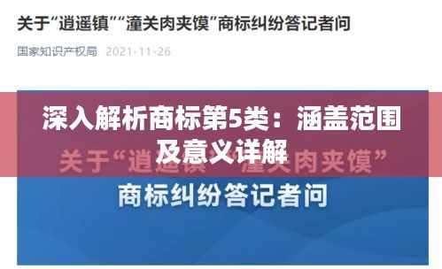 深入解析商标第5类:涵盖范围及意义详解