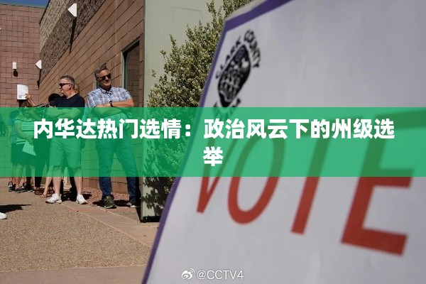 内华达热门选情:政治风云下的州级选举