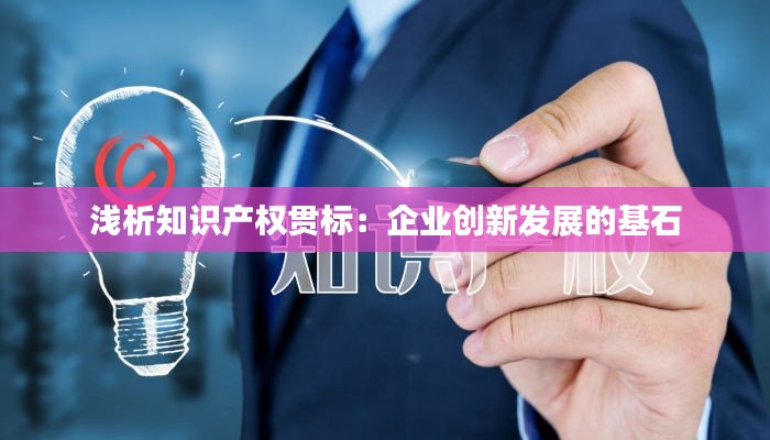 浅析知识产权贯标:企业创新发展的基石