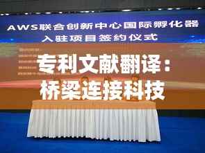 专利文献翻译:桥梁连接科技创新与国际合作的纽带