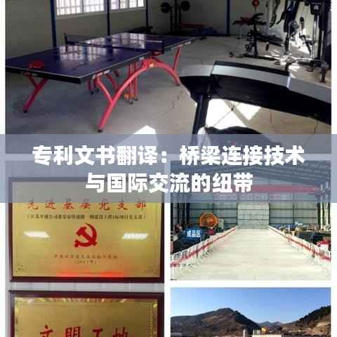 专利文书翻译:桥梁连接技术与国际交流的纽带