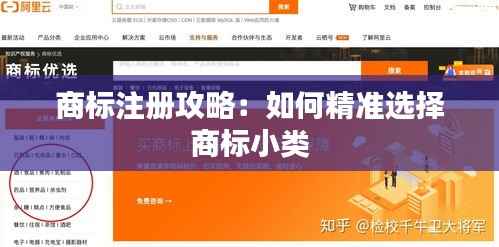 商标注册攻略:如何精准选择商标小类