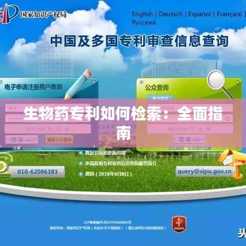生物药专利如何检索:全面指南