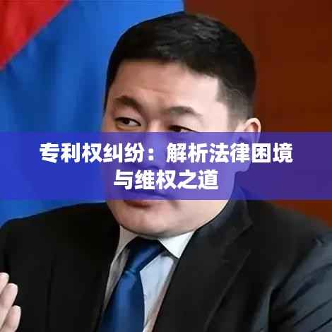 专利权纠纷:解析法律困境与维权之道