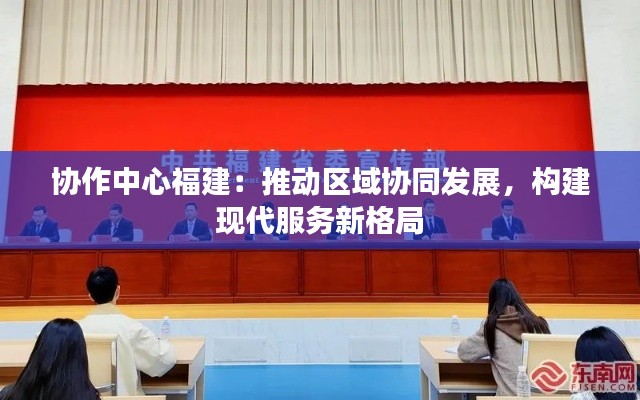 协作中心福建:推动区域协同发展,构建现代服务新格局