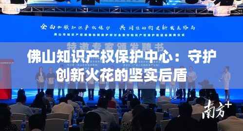 佛山知识产权保护中心:守护创新火花的坚实后盾
