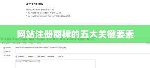 网站注册商标的五大关键要素